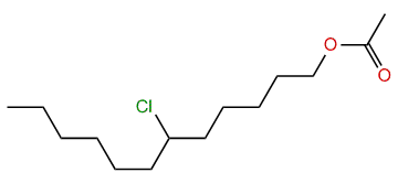 6-Chlorododecyl acetate